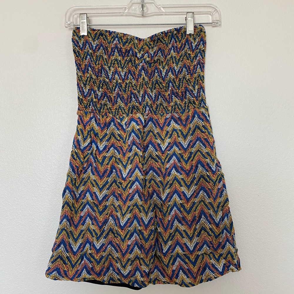 Strapless Volcom romper